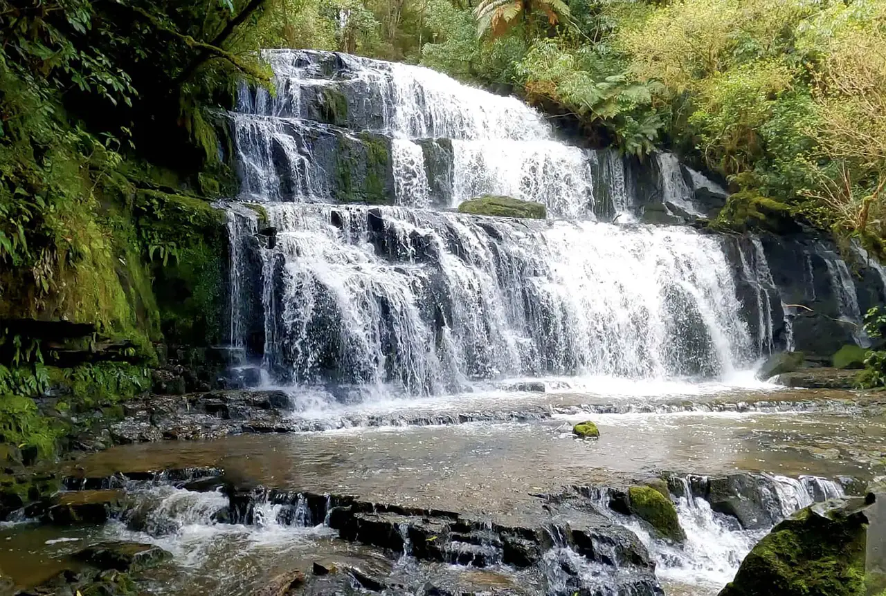 Purakaunui Falls, Southland - New Zealand