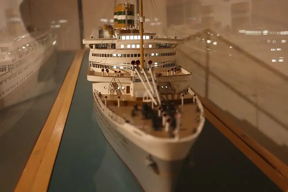 Model Ship at National Army Museum, Waiouru