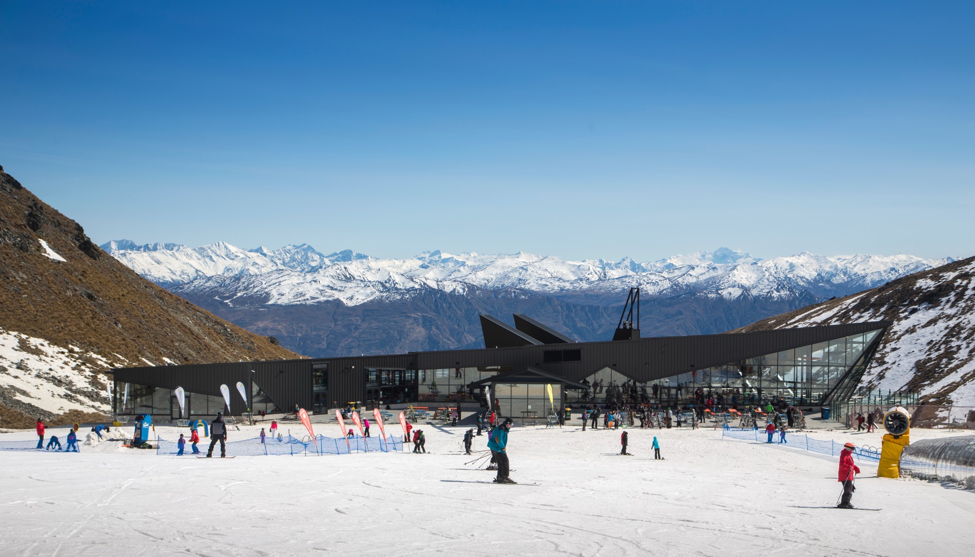 The Remarkables Base Area, one of the best in New Zealand